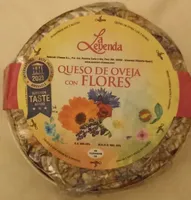 Queso De Overja Con Flores