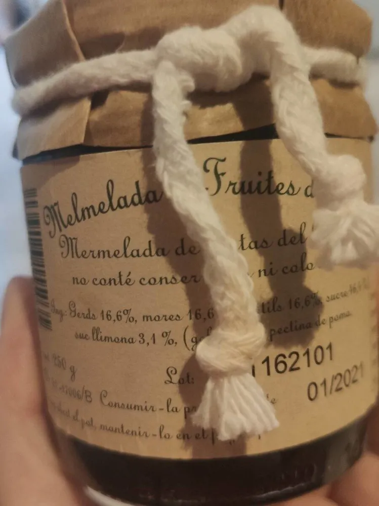 Melmelada de fruites del bosc