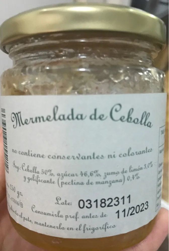 Mermelada de cebolla