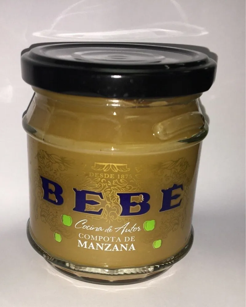 Compota de manzana