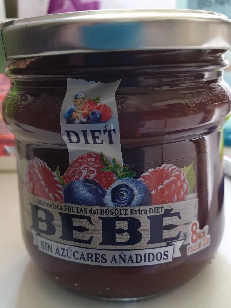 Mermelada extra de frutas del bosque diet