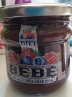 Mermelada extra de frutas del bosque diet
