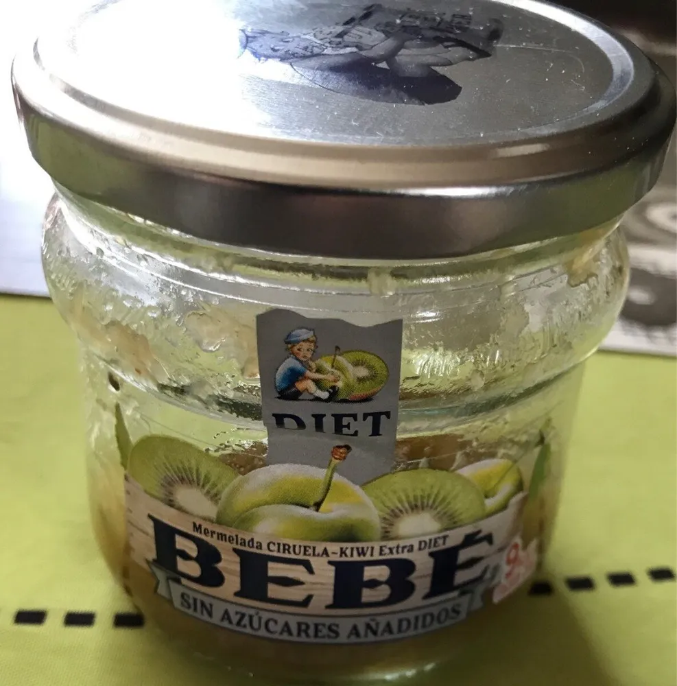 Mermelada extra de ciruela-kiwi diet