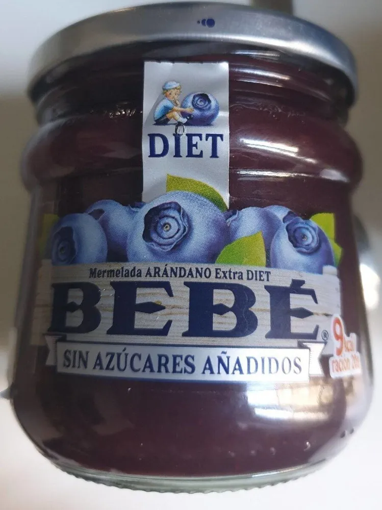 Confiture myrtilles sans Sucre ajouté Bebé