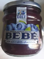 Confiture myrtilles sans Sucre ajouté Bebé