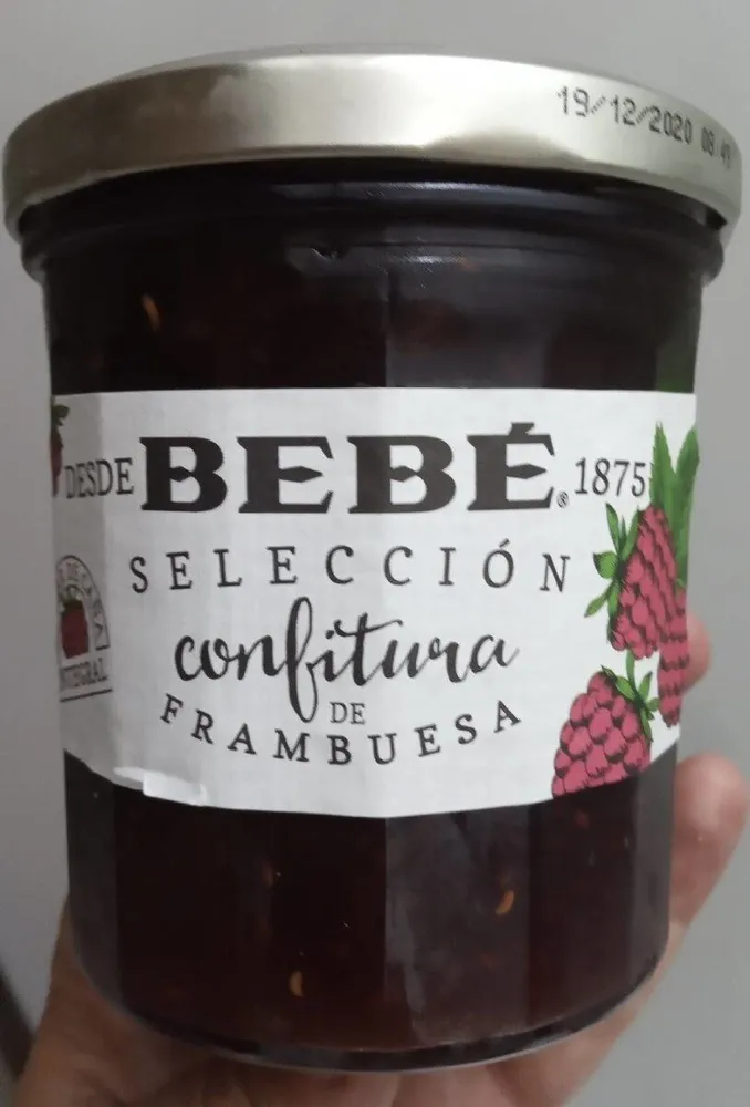 Confitura de frambuesa