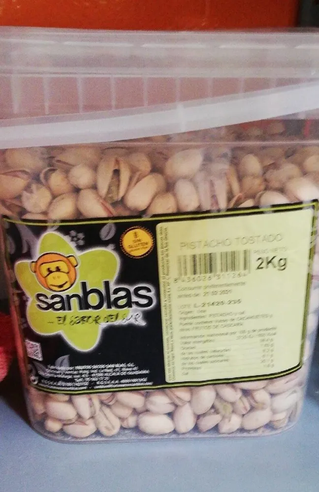 Pistachos tostados
