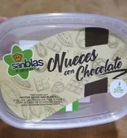 Nuez con chocolate