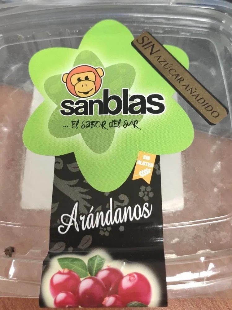 Arándanos secos