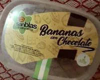 Bananas con chocolate