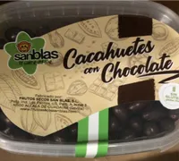 Cacahuetes con chocolate