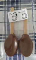 Cucharadas de chocolate con leche