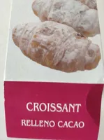 Croissant relleno cacao
