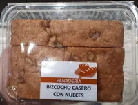 Bizcocho casero con nueces