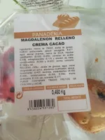 Magdalenon relleno crema cacao
