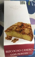 Bizcocho casero con nueces