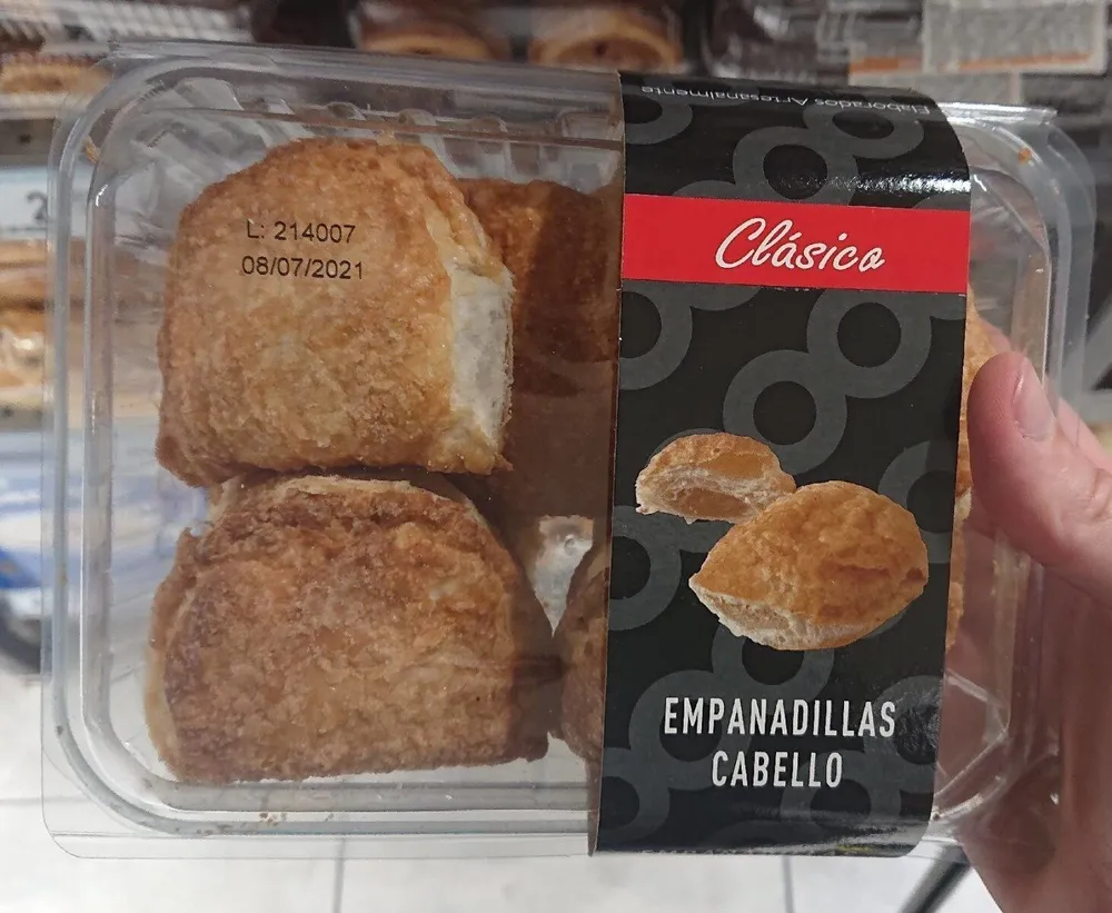 Empanadillas cabello