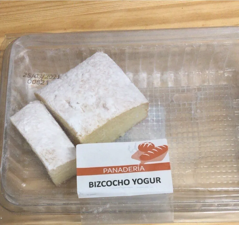 bizcocho de yogur