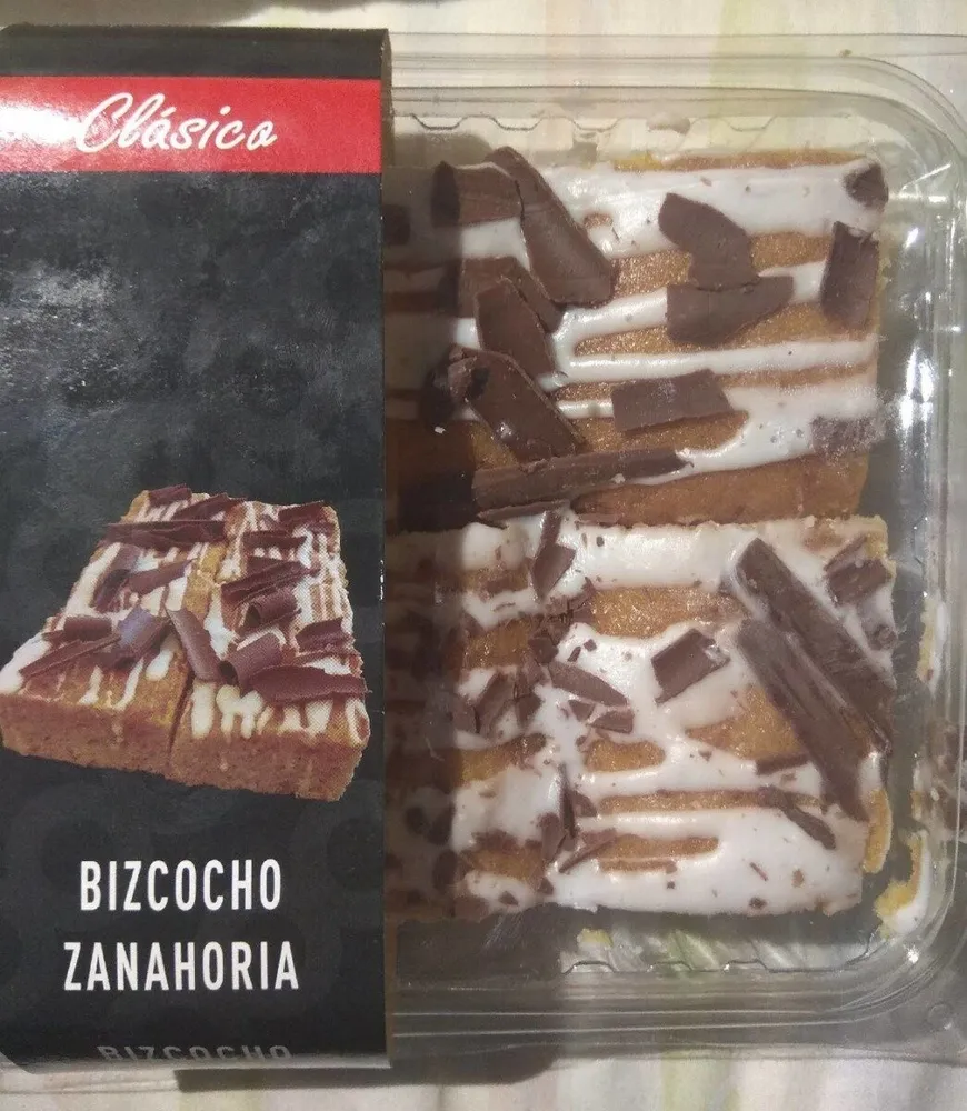Bizcocho de zanahoria