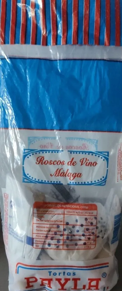 Roscos de vino Málaga