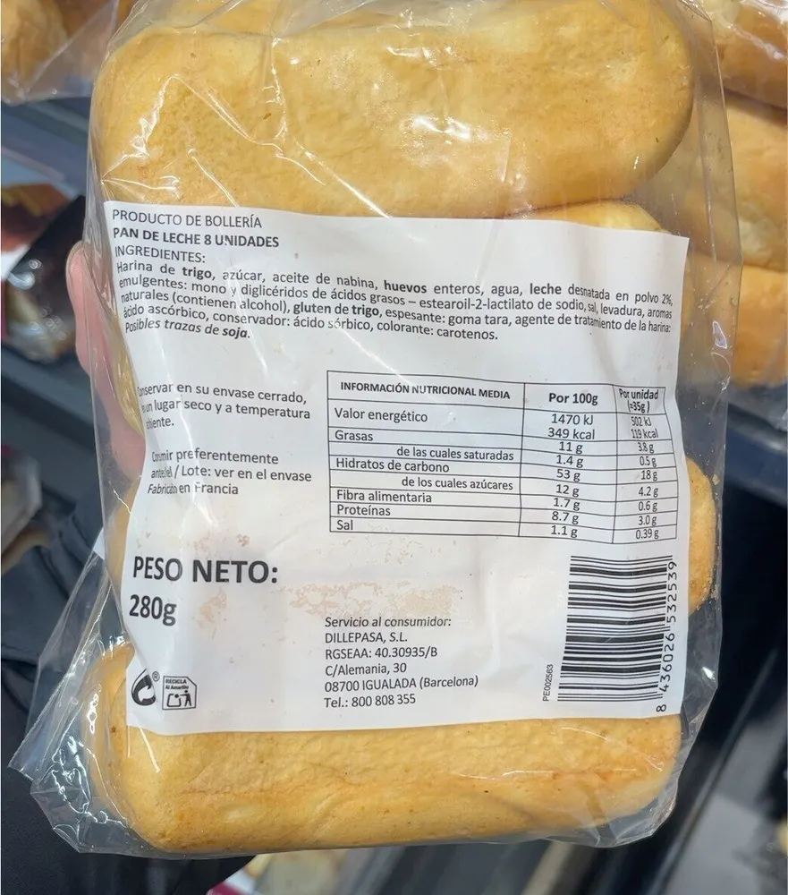 pan de leche
