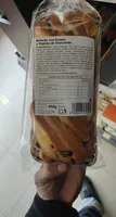 Brioche con crema y pepitas de chocolate