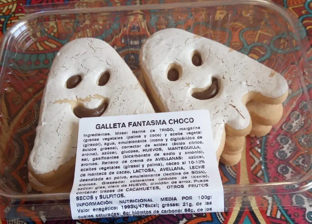 Galleta fantasma choco