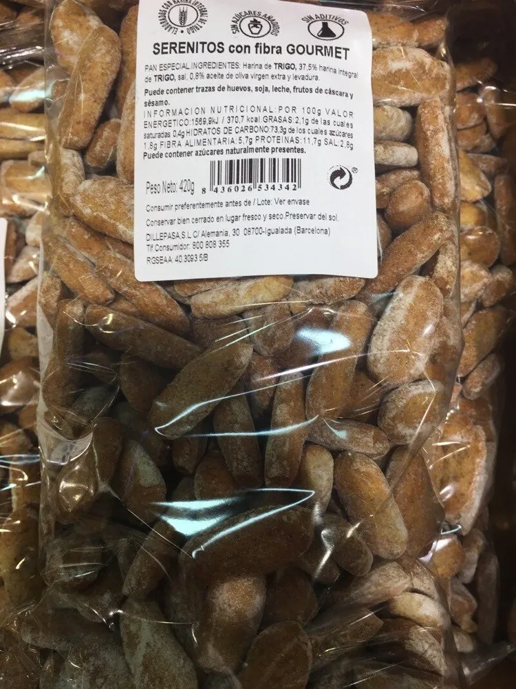 Serenitos con fibra gourmet