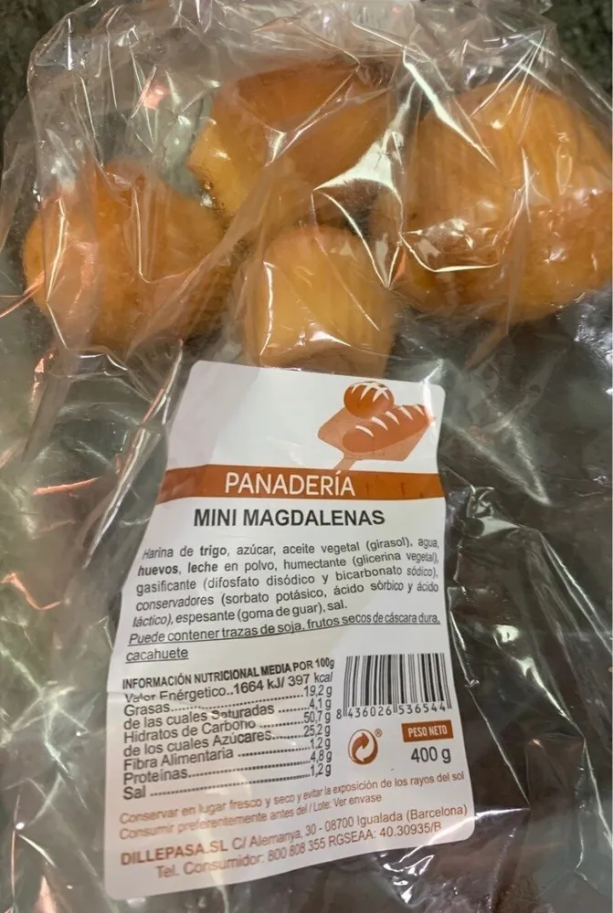 Mini magdalenas