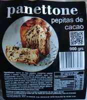 Panettone pepitas de cacao