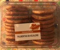 Palmeritas de hojaldre