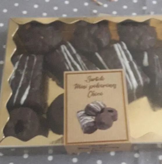 Surtido mini polvorones choco