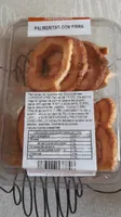 Palmeritas con fibra