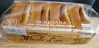 Burebana con crema de chocolate