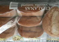 Chalanas con vainilla natural