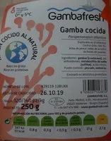 Gamba cocida