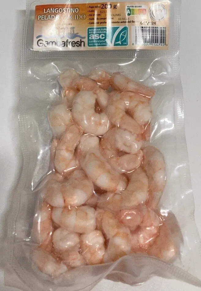Langostino Pelado cocido