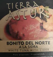 Bonito del Norte a la Sidra