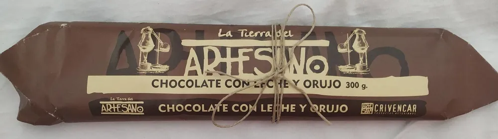 Chocolate con leche y orujo