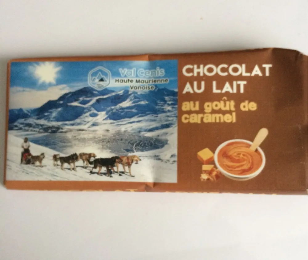 Chocolat au lait saveur caramel