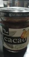 Mermelada pera y cacao