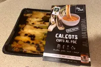 Calçots cuits al foc Can Bech
