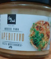 Mousse de boletus con queso de cabra