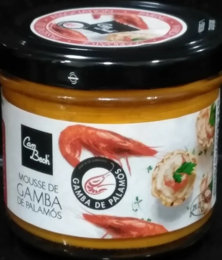 Mousse de gamba de palamos