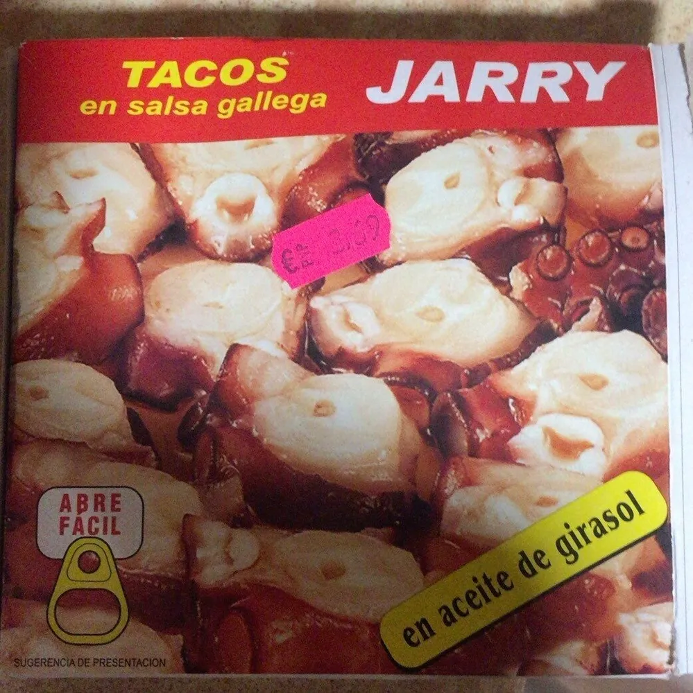 Tacos en salsa gallega
