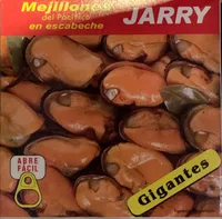 Mejillones del Pacifico en escabeche