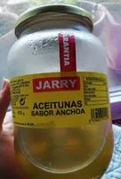 Aceitunas sabor anchoa