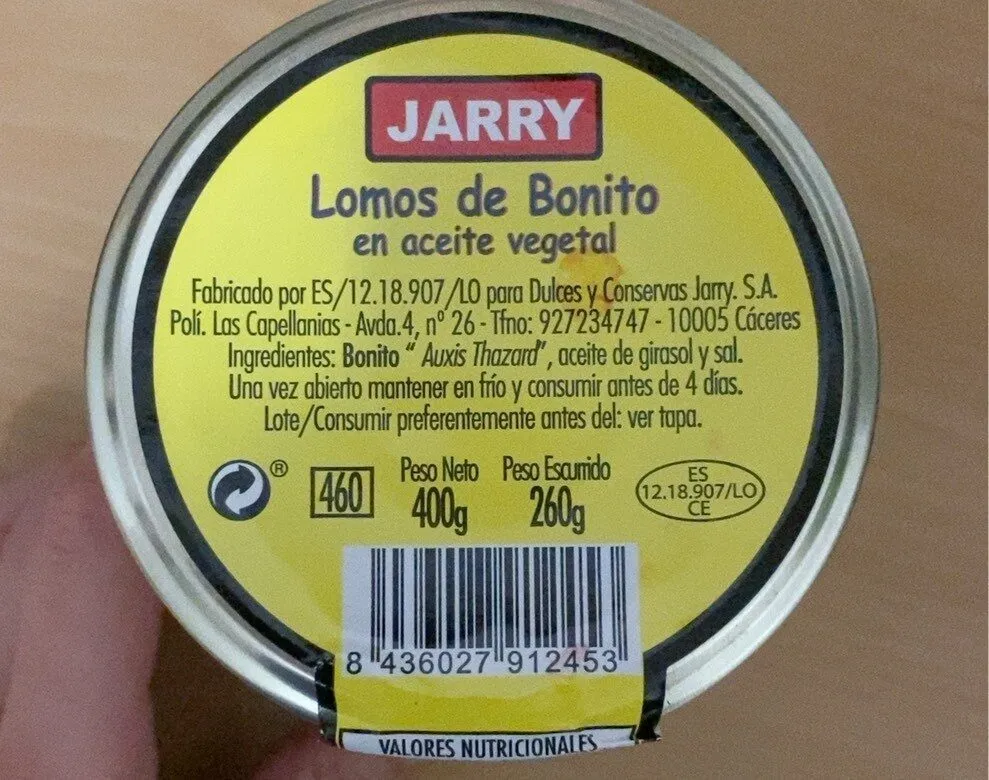 Lomos de bonito