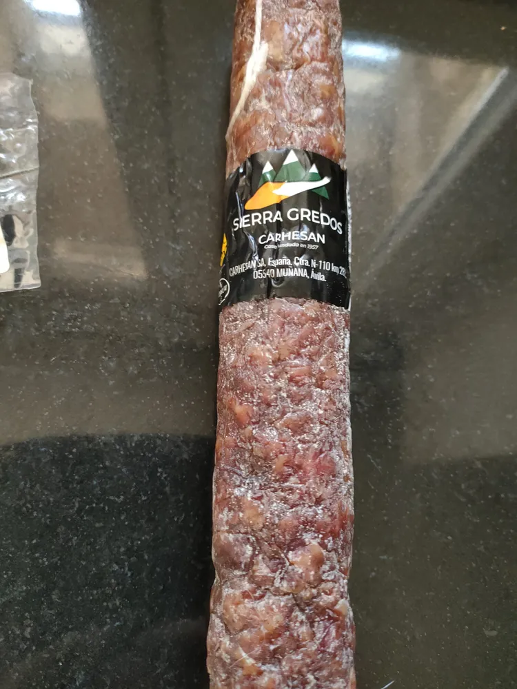 Salchichón ibérico vela