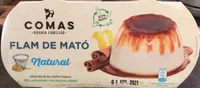 Flam de mató natural
